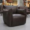 30 fauteuil Vasa Jess design leer luxor grey hal54-