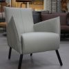 41 fauteuil Joris Jess design bruin leer metaal hal54