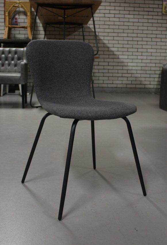 7c eetkamerstoelen Fenna Light & Living metaal stof velvet 5 kleuren hal54