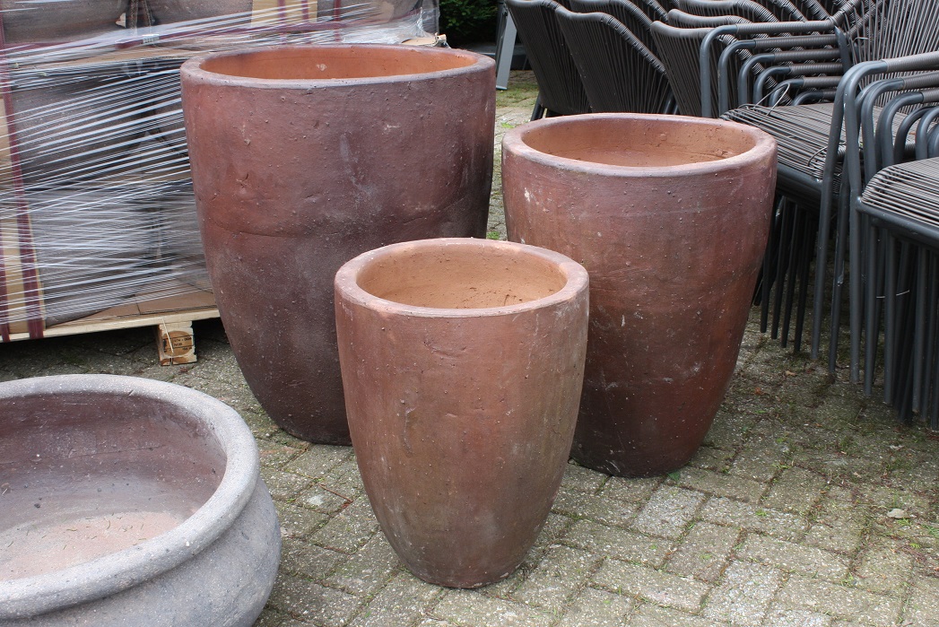 Verpersoonlijking Regelen Seminarie Bloempot XL Black Cement (set van 3) – Hal54.nl