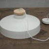 18 hanglamp rond creme hout rond light en living hal54