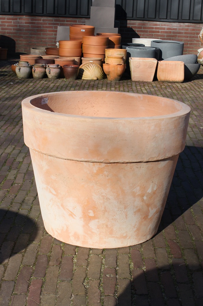 Tien jaar Koopje vice versa Bloempot terracotta aged basic pot XL – Hal54.nl