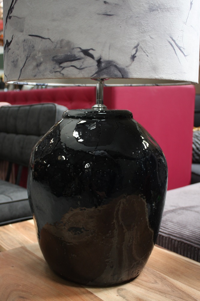 Tafellamp / zwart marmer – Hal54.nl