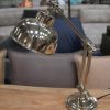 15 tafellamp metaal zilver light en living bureaulamp hal54