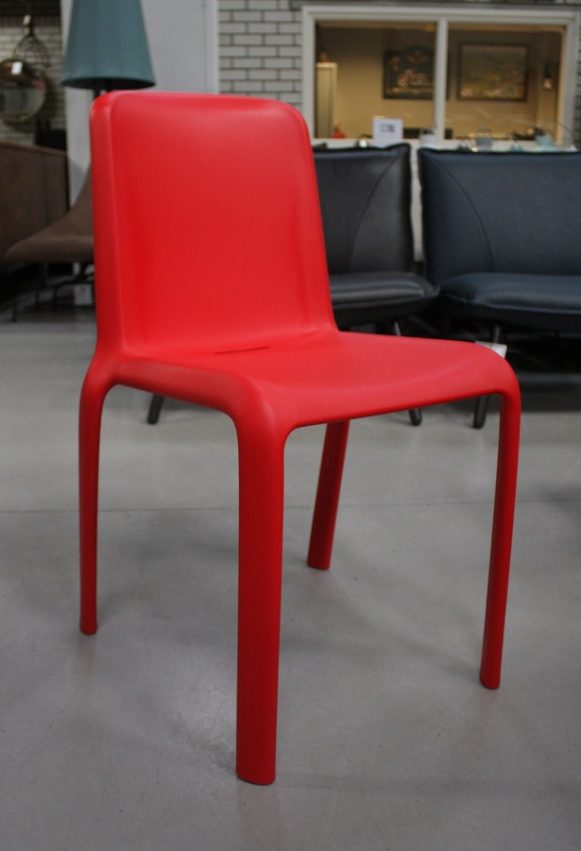 8d kunststof stoelen Snow Pedrali design stapelbaar oranje rood groen hal54