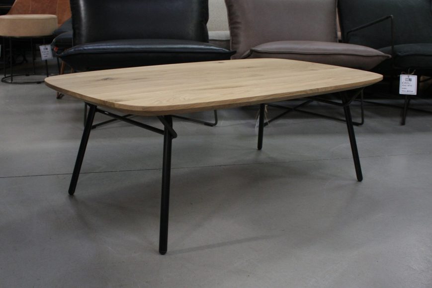 17d salontafel coffeetable VAIN jess design metaal walnotenhout hal54