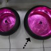 2g wandlamp wall lamp zwart roze mataal Light & living rond hal54
