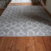 14 vloerkleed carpet Pisa grijs beige ruit 200 x 290 cm hal54