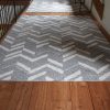 16 vloerkleed carpet Pisa grijs beige ruit 200 x 290 cm hal54