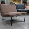 5 fauteuil Earl Jess Design outdoor metaal stof verone Rust tuinstoel hal54