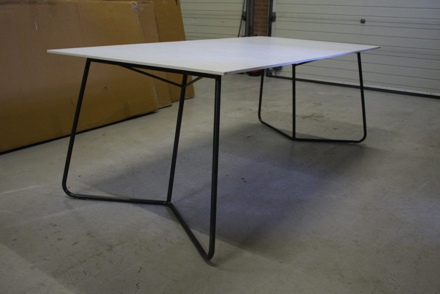 7 tuintafel tafel Charles eettafel metaal keramiek keramisch wit marmer 200 x 100 cm Jess design hal54