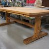 19 stoere robuuste eettafel tafel grenen hout kloostertafel 220 x 100 hal54