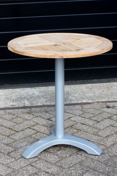 Terrastafel rond teakhout Ø65