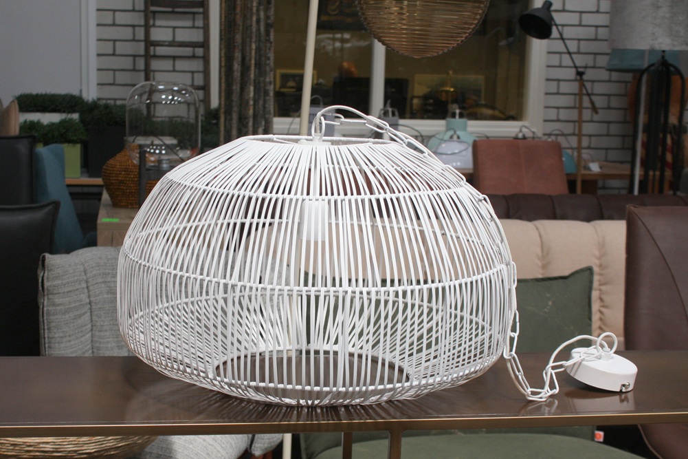 Hanglamp Temari wit Light & Living Ø57