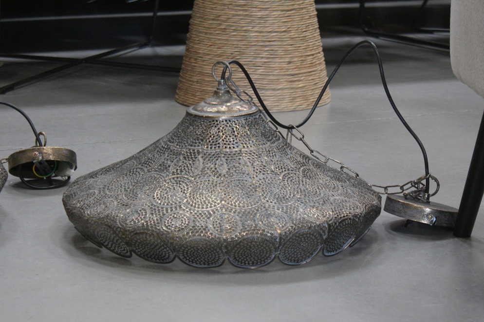 Hanglamp Oosters schulp Ø45